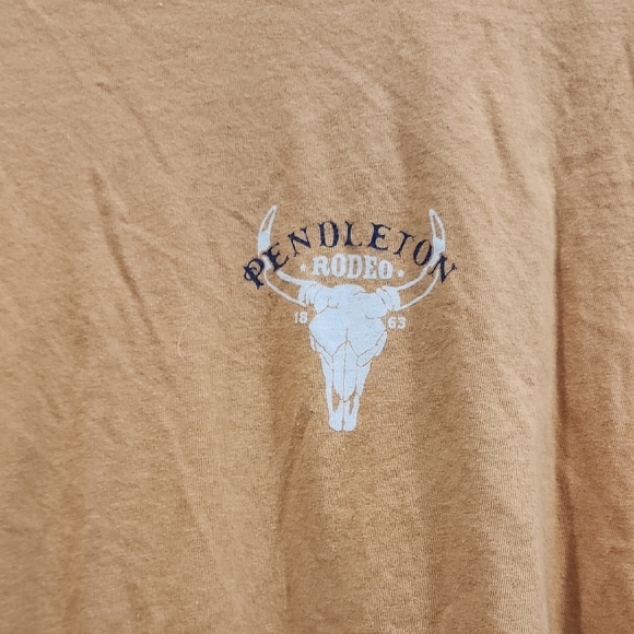Pendleton Men's Dark Mustard Short Sleeve Tee - Picture 2 of 5